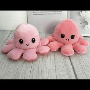 Pink Octopus Plush